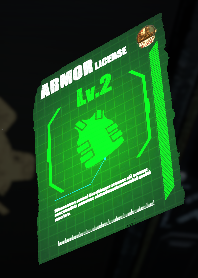 Armor License Lv2