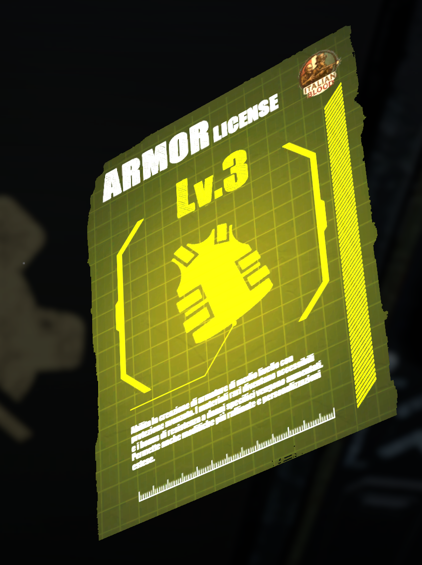 Armor License Lv3