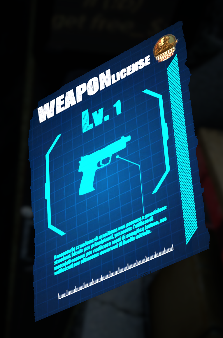 Weapon License Lv1