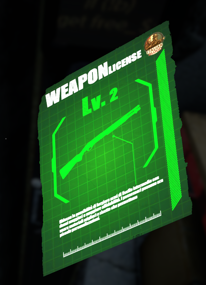 Weapon License Lv2
