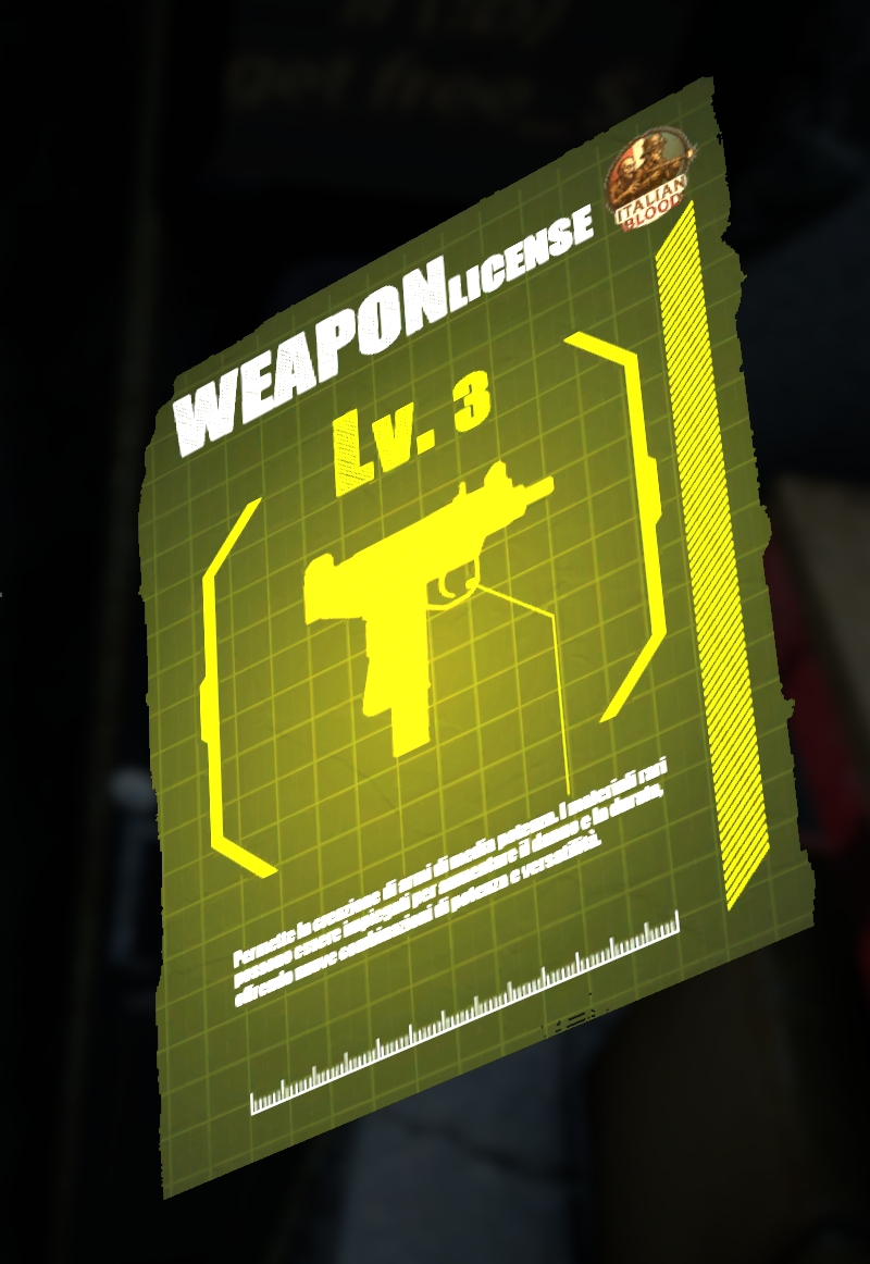 Weapon License Lv3