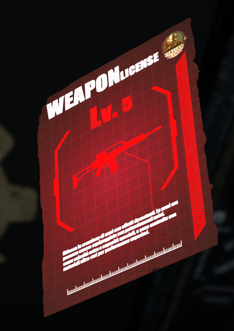 Weapon License Lv5