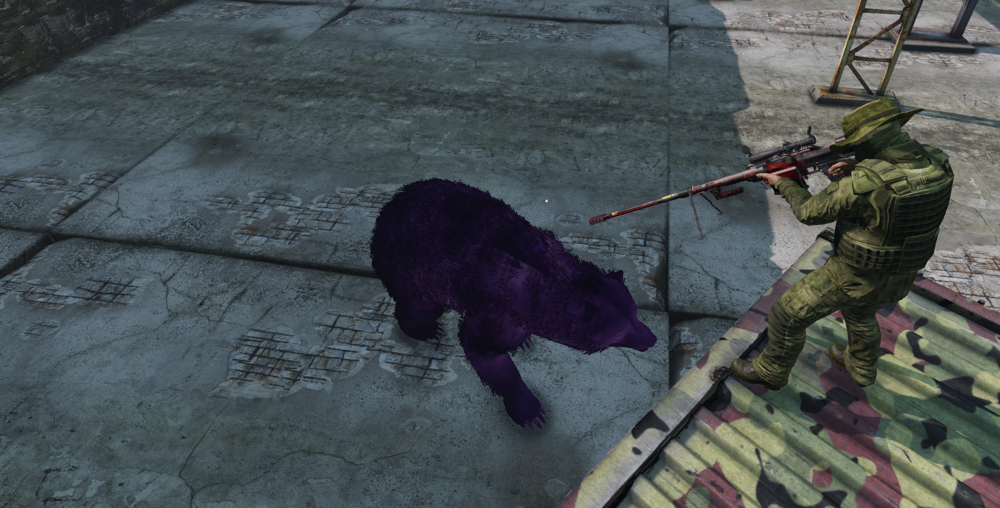 Blood Gator in azione