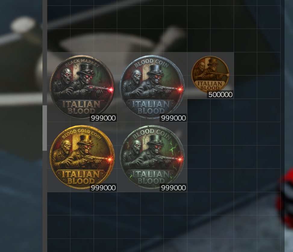 ITABlood Coins