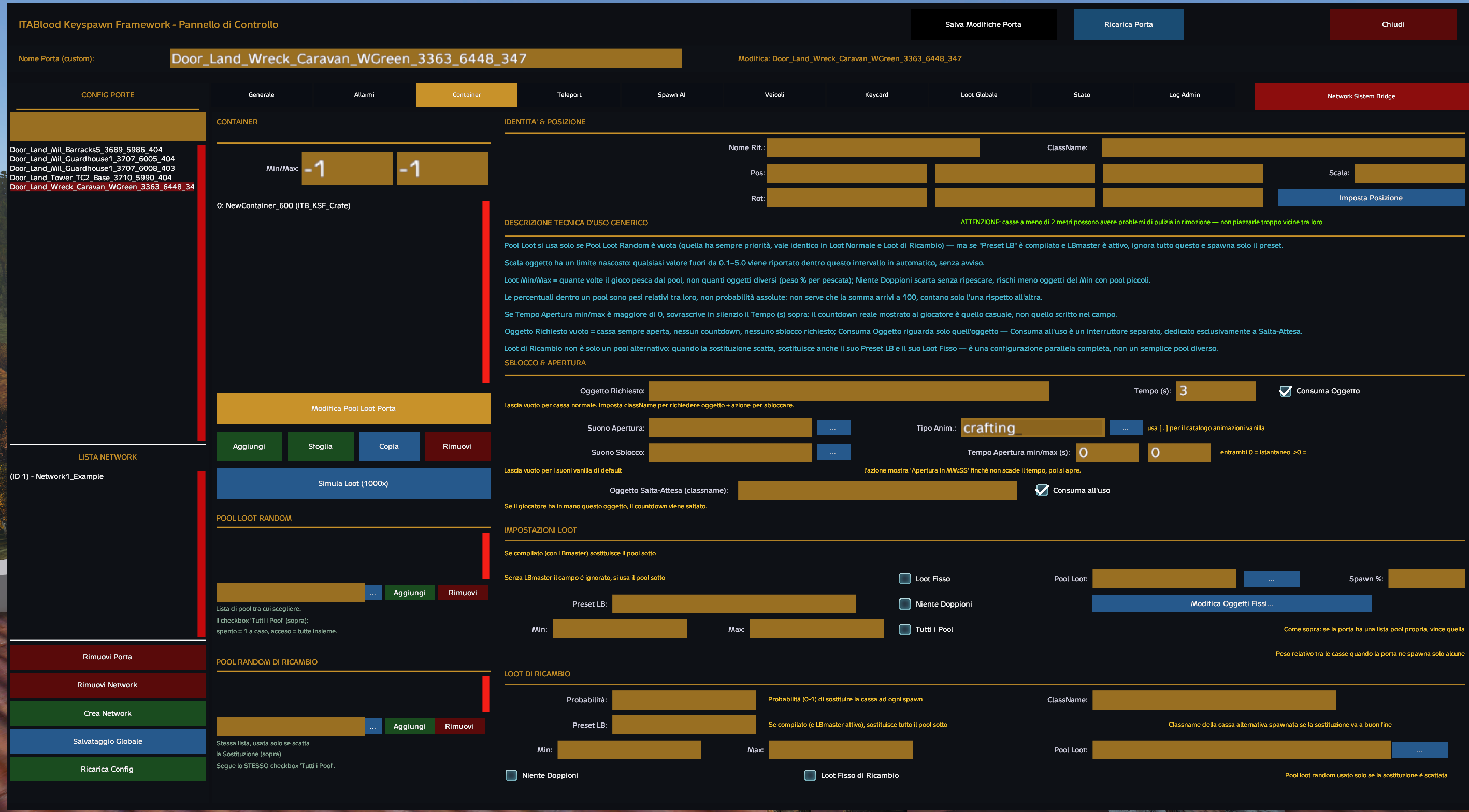 Keyspawn Framework